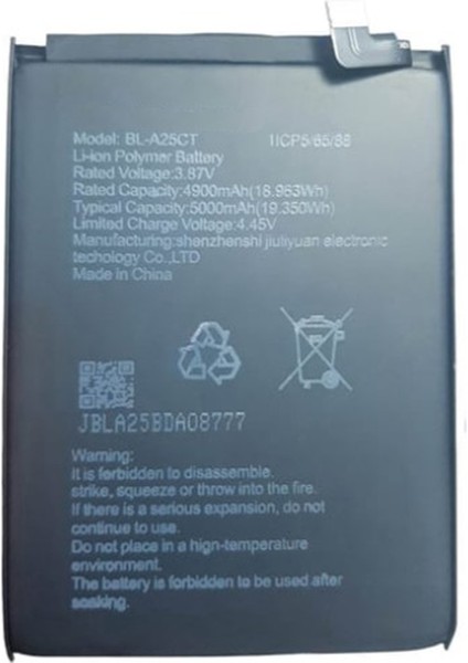 General Mobile GM21 Plus Uyumlu 5000 Mah Batarya