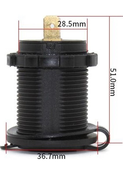 Marin Çakmaklık+Usb Soketi+Voltmetre+Ampermetre fiyatları