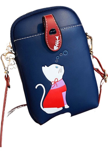 Lingyinteng Küçük Çanta Kadın Moda Cep Telefonu Çantası Omuz Crossbody Çanta Mini Internet Ünlü Kadın Çantası Yaz (Yurt Dışından)