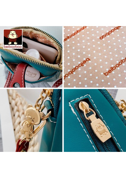 Lingyinteng Küçük Çanta Kadın Moda Cep Telefonu Çantası Omuz Crossbody Çanta Mini Internet Ünlü Kadın Çantası Yaz (Yurt Dışından)