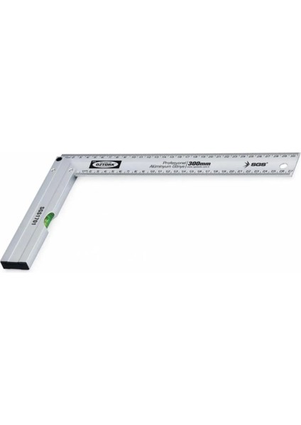Gönye Sgs 40 cm Alüminyum