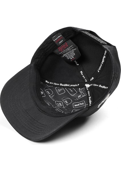 Six V1 Baseball Aslan - 4bs Kod Logolu Unisex Siyah Şapka modelleri
