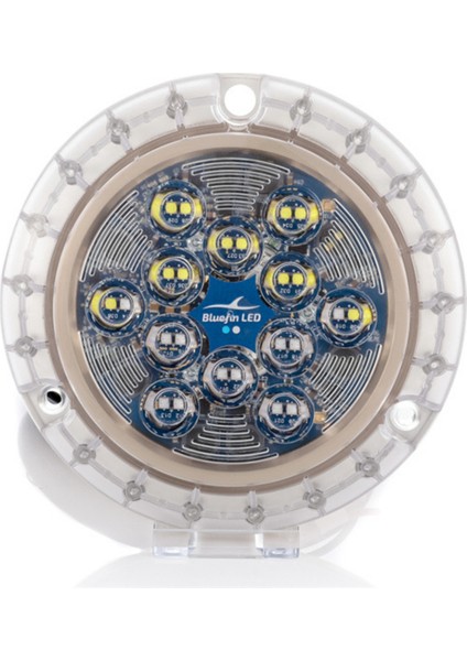 Bluefin LED Piranha P24 Su Altı Lambası 11000 Lümen Mavi Beyaz 12/24V
