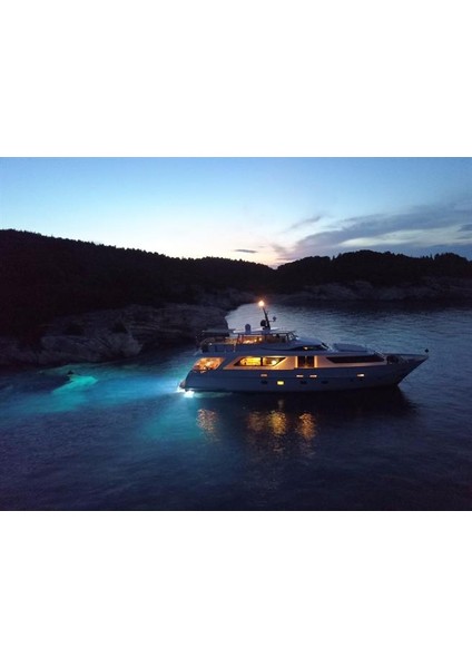 Bluefin LED Piranha P24 Su Altı Lambası 11000 Lümen Mavi Beyaz 12/24V modelleri