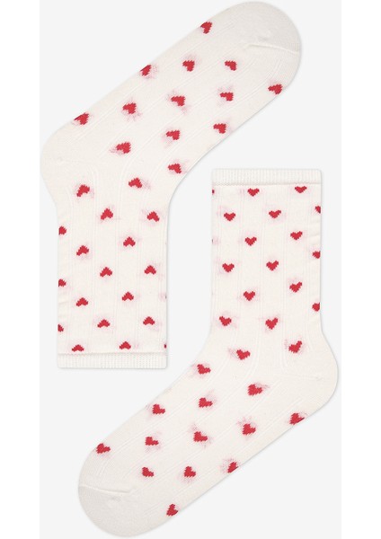 Colored Heart 3lü Soket Çorap fiyatları