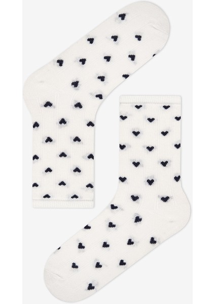 Colored Heart 3lü Soket Çorap fırsatları