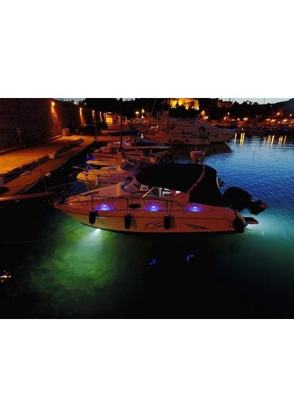 Bluefin LED Piranha P6CC High Power Renkli Su Altı Lambası 4000 Lümen 12/24V