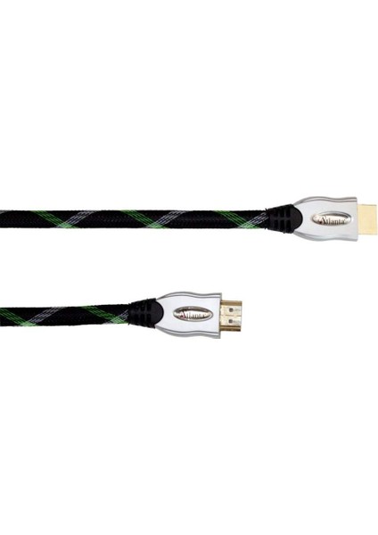 HDMI-03 Gold Altın Uçlu Özel Sargılı HDMI Kablo (1,5 Metre)