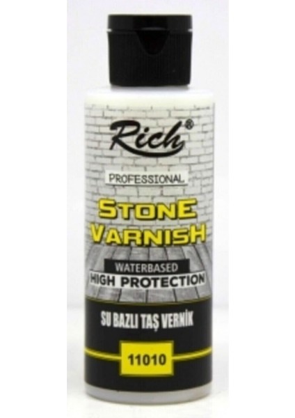 Professional Stone Varnish Waterbased High Protection Su Bazlı Taş Vernik 120 cc