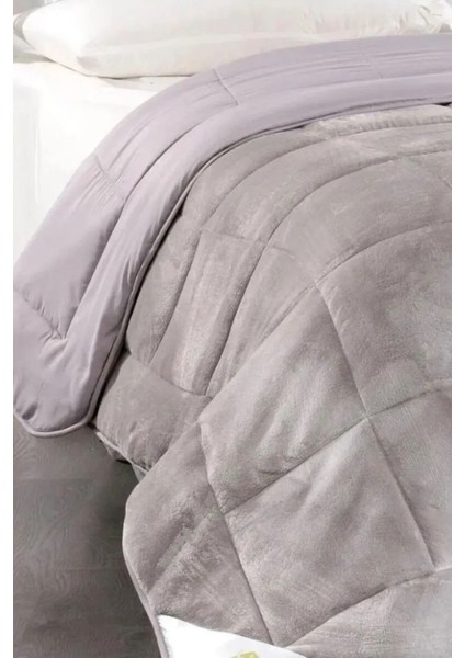 SİHİRLİ AYAKLAR Çift Kişilik Yorgan Peluş Polar Çift Taraflı Yumuşak Yorgan Silikon Elyaf Yorgan 195X215 fiyatları
