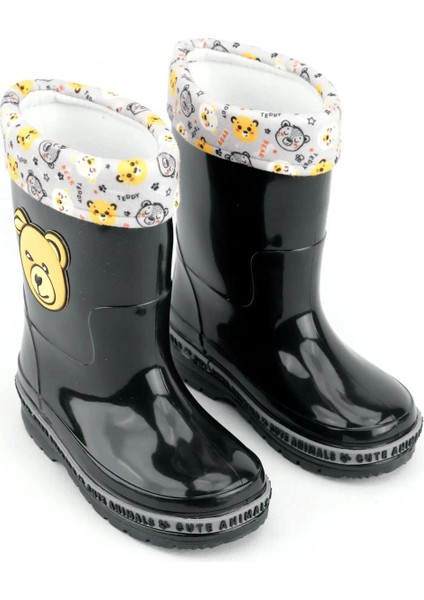 Moda Onn Kışlık Erkek Çocuk Içi Sıcak Astarlı Su Geçirmez Yağmur Bot Çizme modelleri