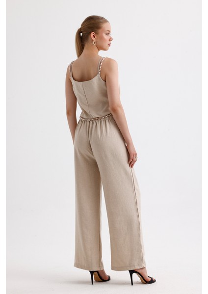 Inci Detaylı Bluz Pantolon 2'li Takım | TKM35863 indirimleri