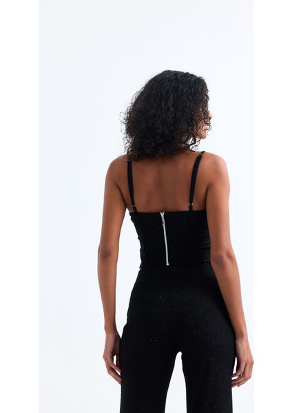Gloplu Simli Pukuro Abiye Büstiyer | BUST35453 modelleri