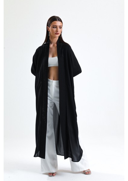 Önü Taş Detaylı Abiye Kimono | KMN34913 fiyatları