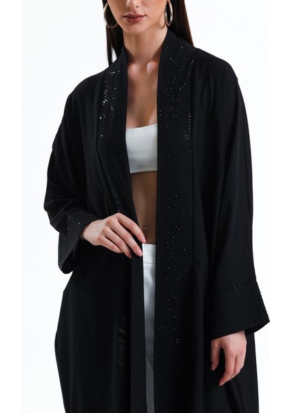 Önü Taş Detaylı Abiye Kimono | KMN34913 fırsatları
