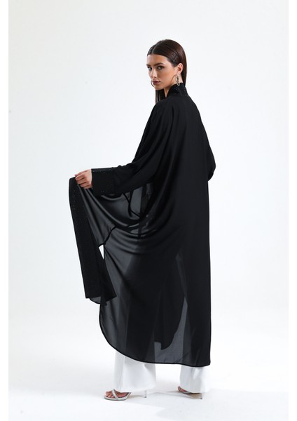 Önü Taş Detaylı Abiye Kimono | KMN34913 indirimleri