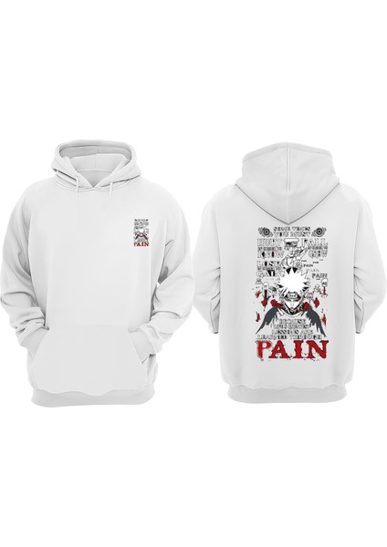 Unisex Some Tımes You Must Tasarım Ön Arka Baskılı Normal Kalıp Beyaz Sweatshirt