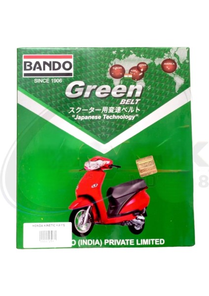 Kinetic Kayış Bando 794-18-30 Gri-Green