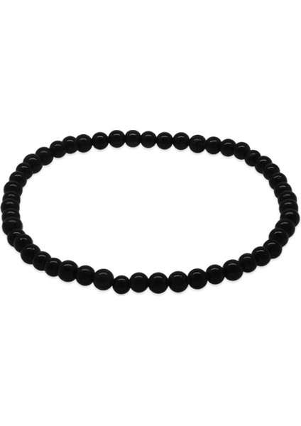 Küre Kesim Koyu Kırmızı Doğal Damla Kehribar Erkek Bileklik