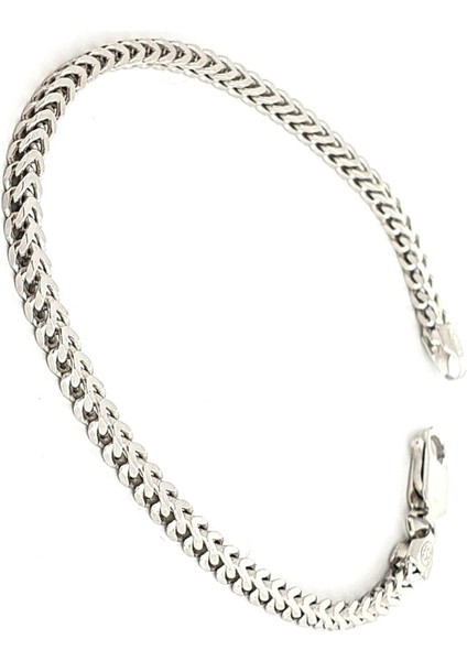 Italyan 925 Ayar Gümüş Tarz Erkek Bileklik fiyatları