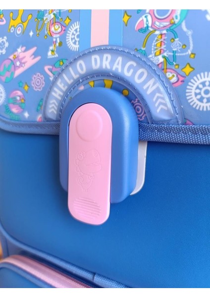 Okul Çantası Omurga Koruyucu Mavi Pembe modelleri