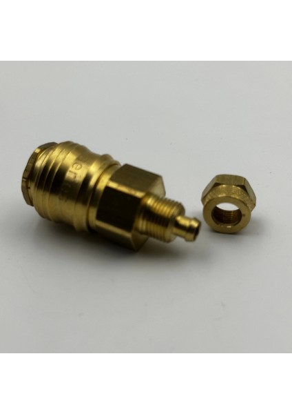 Pnömatik Sarı Otomatik Rekor ( Stoper T26 Seri Jak Somun Sıkmalı Gövde 8X10 )