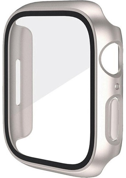 Apple Watch 10 Uyumlu 42MM Kılıf Kasa ve Ekran Koruyucu 360 Tam Koruma Kapak
