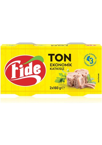 Ekonomik Ton Balığı 160 gr x 2 Adet