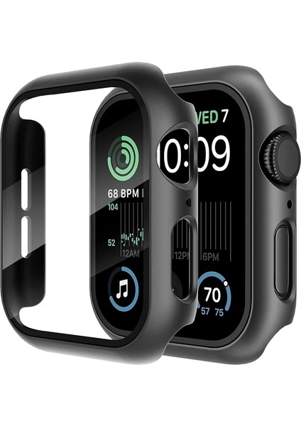 Apple Watch 10 Uyumlu 42MM Kılıf Kasa ve Ekran Koruyucu 360 Tam Koruma Kapak