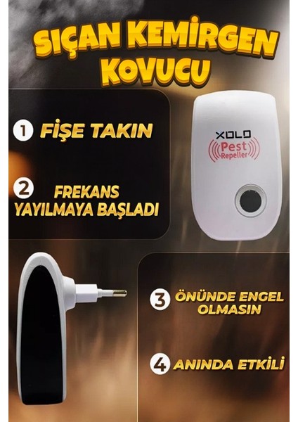 Fare Haşere Kovucu Pest Repeller XLF101 fırsatları