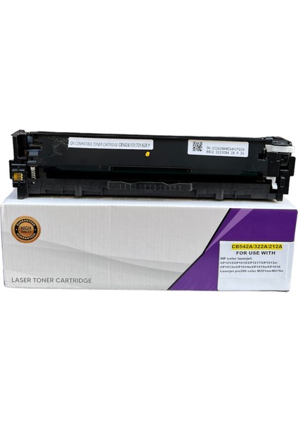 Hp Pro 200 Color CB540A/CE320A/CF210A Muadil Toner