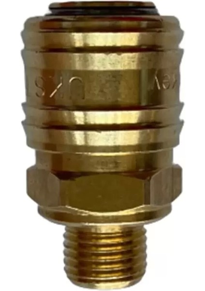 Pnömatik Sarı Otomatik Rekor ( Stoper T26 Seri Jak Erkek Gövde M14X1.5 )