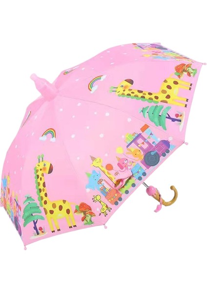 Student Children's Cartoon Umbrella (Yurt Dışından)