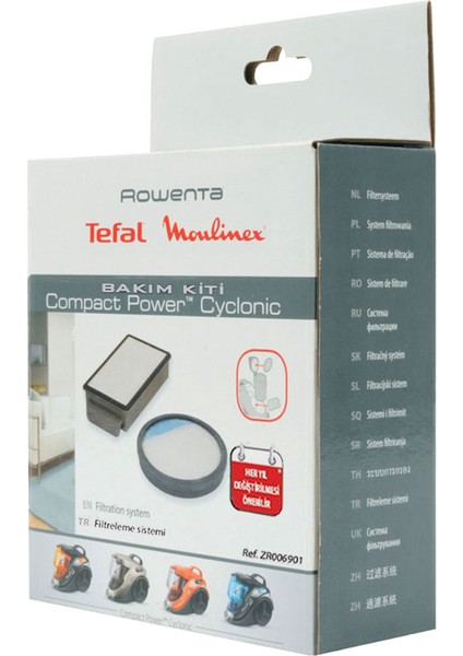 RO3786TA Compact Power Cyclonic Filtre Seti Komple Filitre Seti Kutusunda Yerli Üretim
