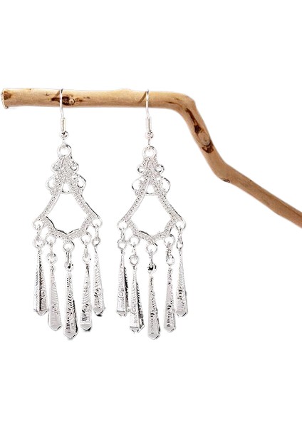 Miao Küpeleri, Etnik Azınlık Turistik Küpeleri, Bohem Uzun Yapraklı Püskül Küpeler (Yurt Dışından)