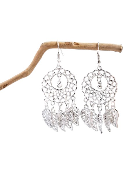 Miao Küpeleri, Etnik Azınlık Turistik Küpeleri, Bohem Uzun Yapraklı Püskül Küpeler (Yurt Dışından)