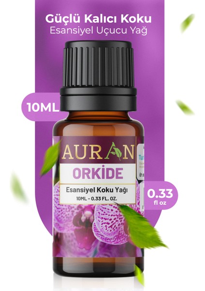 Orkide Esansiyel Uçucu Koku Yağı Ortam Kokusu Doğal Yağ Sihirli Küre Hobi Esansı 10ml