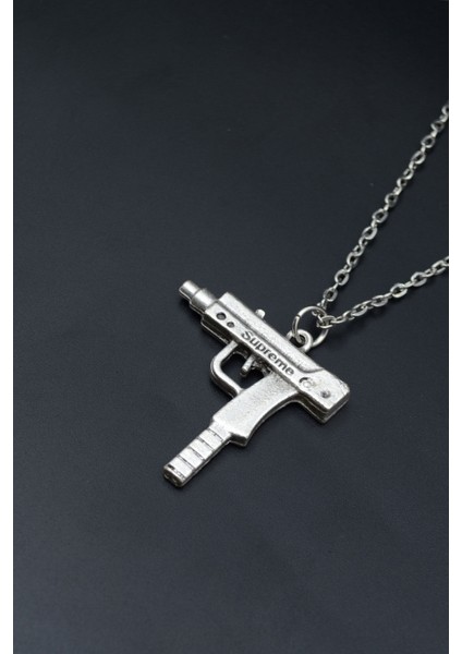 Uzi Gümüş Kaplama Unisex Düz Zincir Kolye kod 876 modelleri