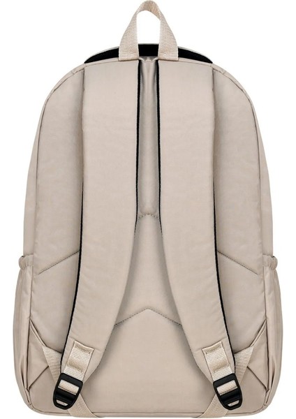 Lüx Krinkıl Kumaş Lise ve Ortaokul Sırt Çantası, Krinkıl Okul Çantası, Maymun Anahtarlık Hediyeli modelleri