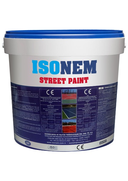 Street Paint Su Bazlı Zemin Kaplaması 10 Kg.