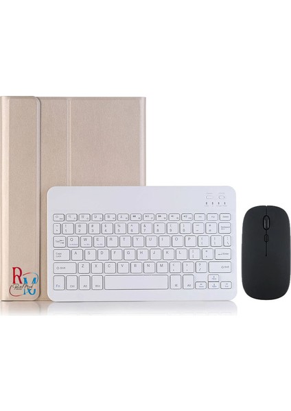 Ipad Pro 11 2.3.4. Nesil Uyumlu Bluetooth Özellikli Klavyeli Kılıf Mouse ve Dokunmatik Kalem Set