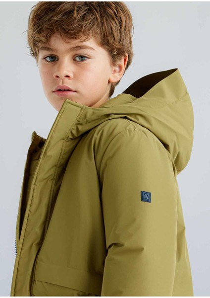 Kışlık Erkek Çocuk Parka Mont - Yeşil fiyatları
