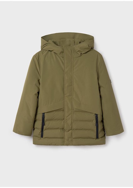 Kışlık Erkek Çocuk Parka Mont - Yeşil fırsatları