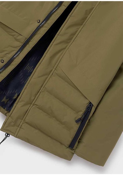 Kışlık Erkek Çocuk Parka Mont - Yeşil indirimleri