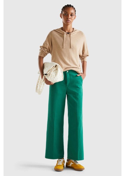 Bn_kaşmir Karışımlı Kapşonlu Kazak indirimleri