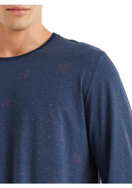 Erkek Lacivert Pijama Takımı 40573 modelleri