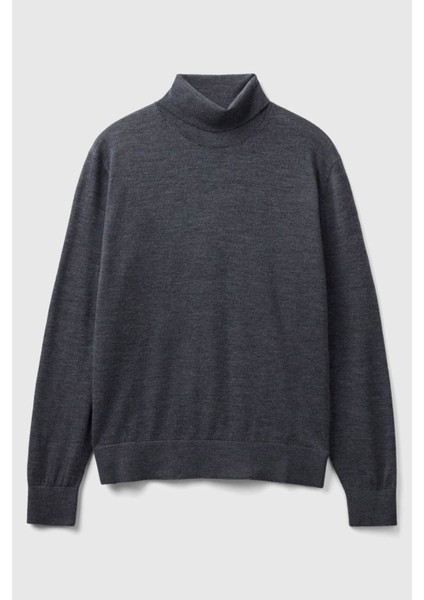 ERK_%100 Extra Fine Merino Dik Yaka Kazak