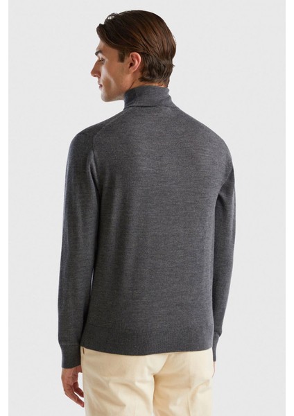 ERK_%100 Extra Fine Merino Dik Yaka Kazak