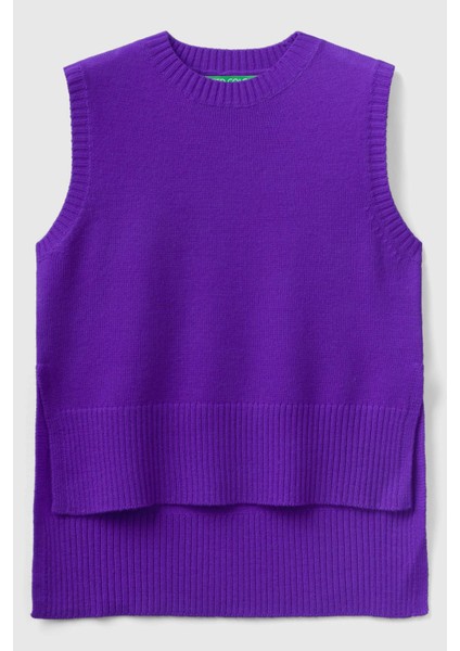 Bn_yün Karışımlı Arkası Uzun Süveter fiyatları