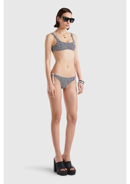 Bn U_leopar Desenli Bikini Üst indirimleri